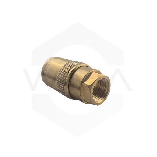 Gniazdo GW 1/4" z zaworem -zdjęcie numer 3