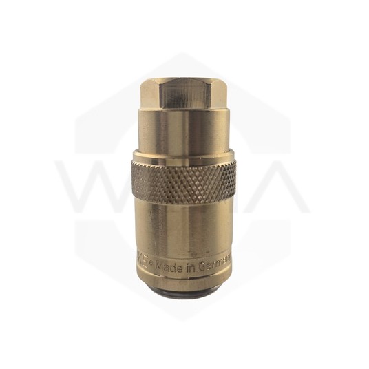 Gniazdo GW 1/4" z zaworem -zdjęcie numer 1