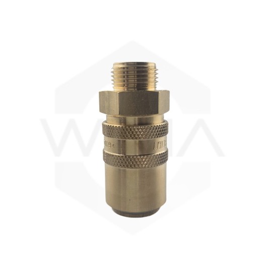 Gniazdo GZ 3/8" z zaworem -zdjęcie numer 1
