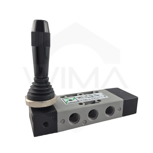 PX ZAWÓR G1/8",5/3 ŚRODEK ZAMK.TECHNO-DŹW.-SPRĘŻ -zdjęcie numer 1