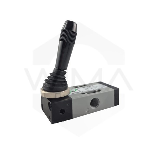 PX ZAWÓR MANUALNY 1/8" 3/2 DŹW-SPRĘŻ.TECHNO -zdjęcie numer 1