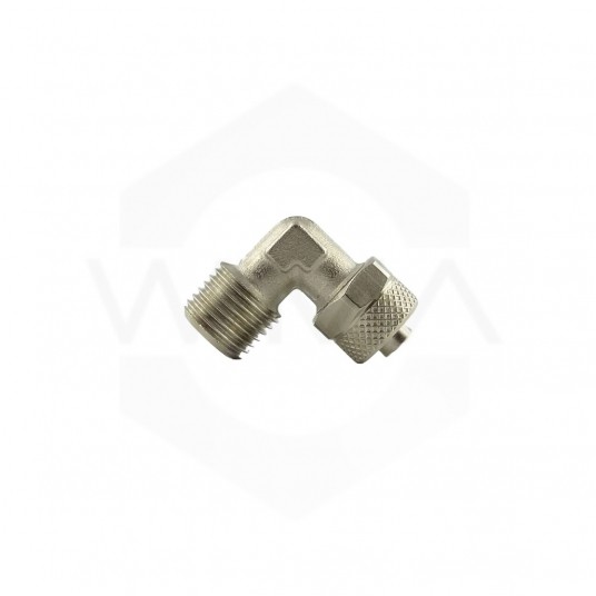Złącze PNEUMAX kątowe 10x8 GZ1/4" -zdjęcie numer 1