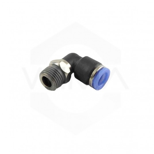 Złączka kątowa wtykowa G.Z. M5 PUL-03 mini -zdjęcie numer 2