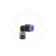 Złączka kątowa wtykowa G.Z. M5 PUL-04 mini -zdjęcie numer 1