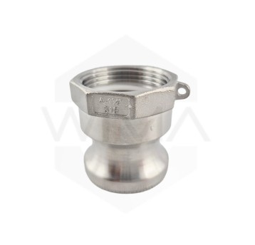 Camlock A wtyk GW 3/4" stal nierdzewna