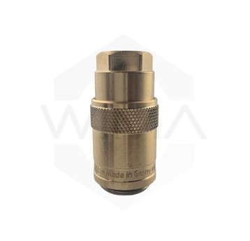Gniazdo GW 1/4" z zaworem
