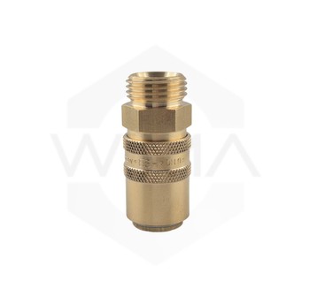 Gniazdo GZ 1/2" z zaworem