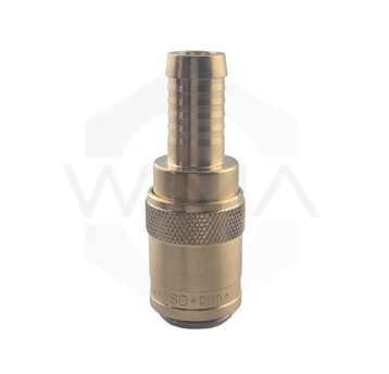 Gniazdo z tuleją do węża 13mm z zaworem