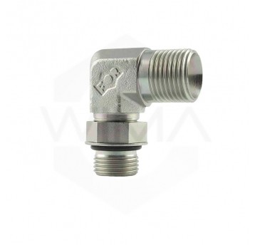 Kolanko z przeciwn. 9/16" UNF - 3/8" BSP