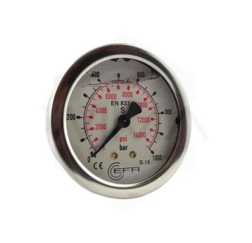MANOMETR 0-1000Bar T G1/4"