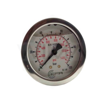 MANOMETR 0-100Bar T G1/4"