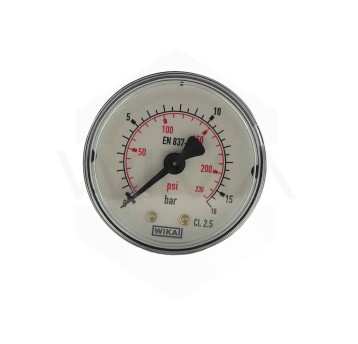 Manometr 0-16Bar T 1/8" D40mm PNEUMATYKA