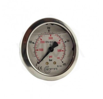 MANOMETR 0-400Bar T G1/4"