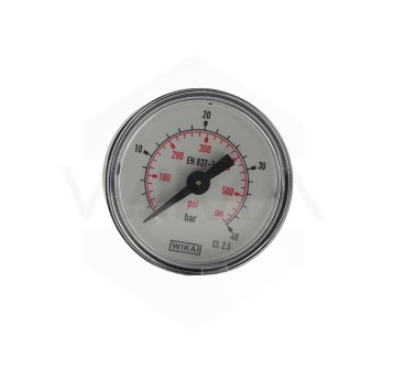 Manometr 0-40Bar T 1/8" D40mm PNEUMATYKA