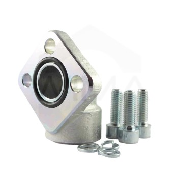 Przyłącze kołnierz. 90° do pomp karo 3/4" 40