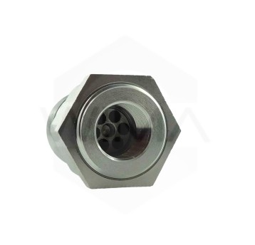 Szybkozłącze grzybk. skręcane motylk. GNIAZDO 3/4"