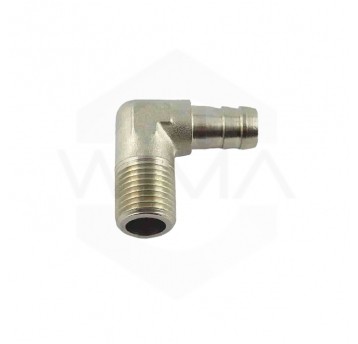 TULEJA KĄTOWA 1/8" DO WĘŻA 08MM-GWINT ZEW.WALCOWY
