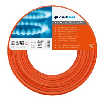 Wąż do propan-butan 9,0 x 2,5