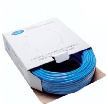 WĄŻ POLIURETANOWY fi06x4mm niebieski karton 50 m