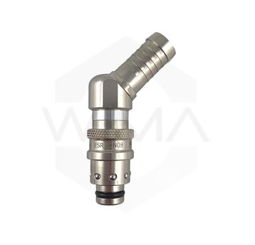 Wtyczka z tuleją do węża 13mm 45st