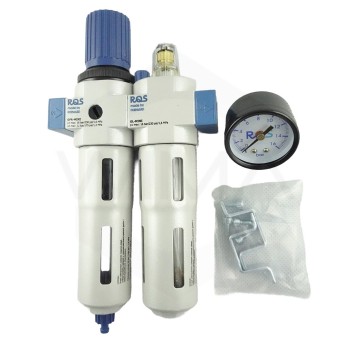 Zestaw przygot. powietrza "MINI" 1/4" 0,5-12BAR